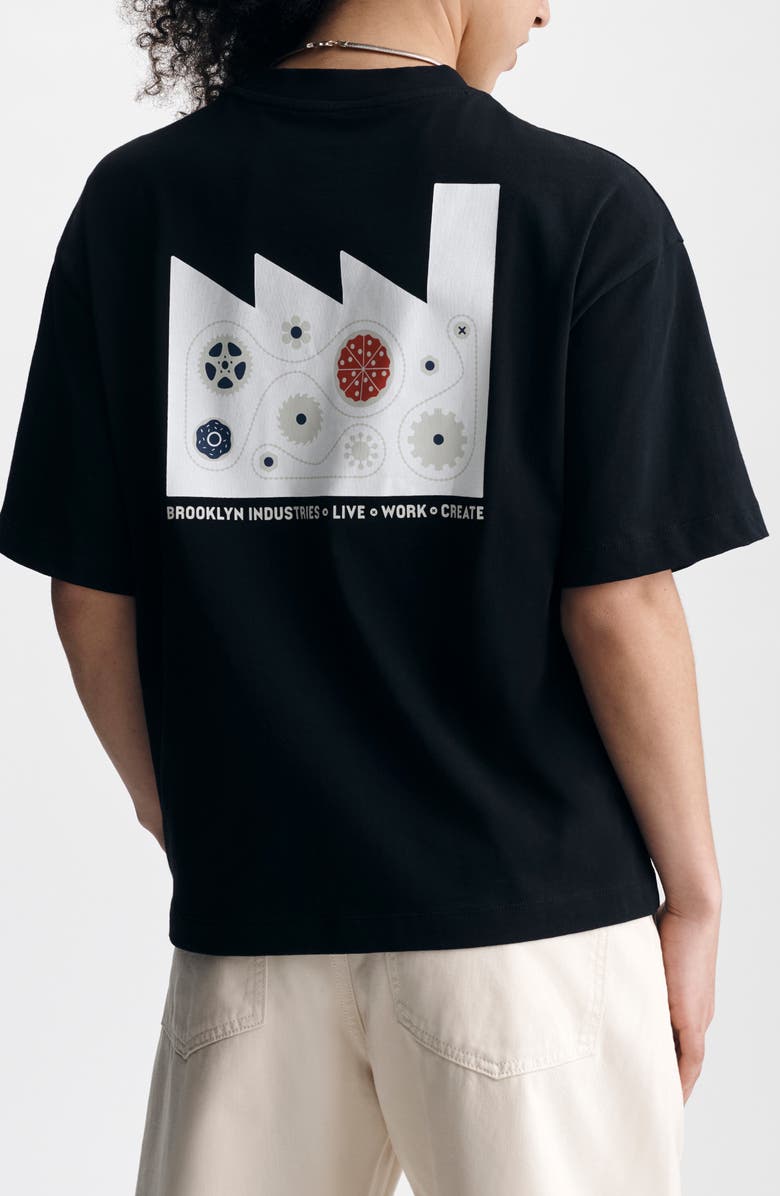 Brooklyn Industries Cotton Graphic T-Shirt, Alternate, color, 