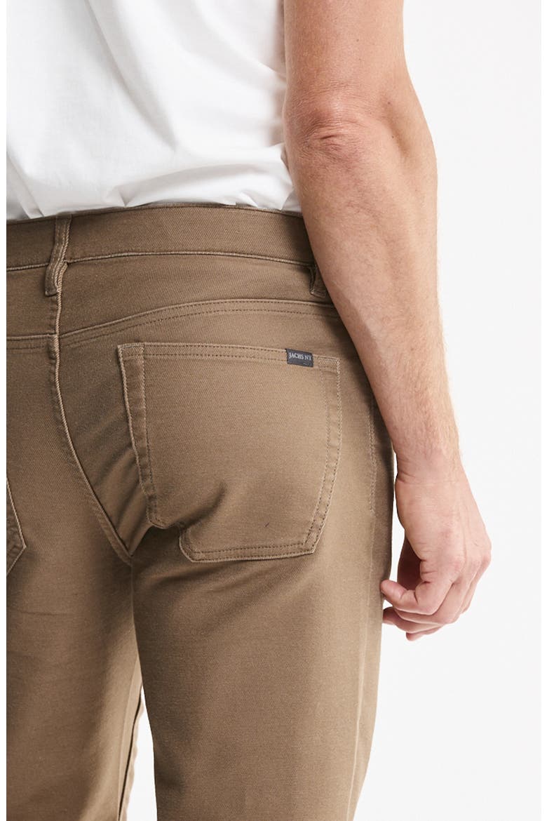 Stretch Straight Leg Pants, Alternate, color, BROWN