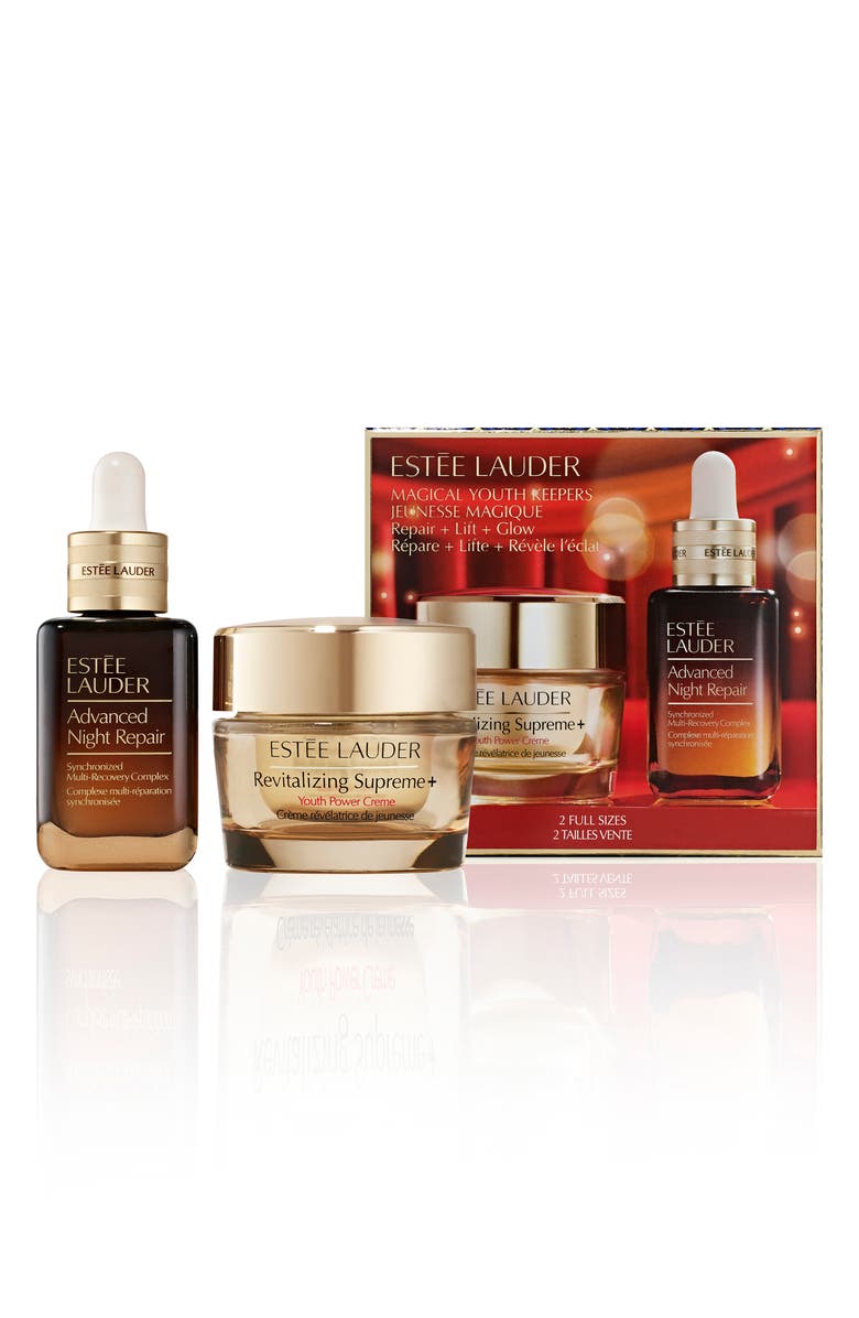 Estée Lauder Serum + Moisturizer Skin Care Set (Limited Edition) $155 Value, Main, color, 