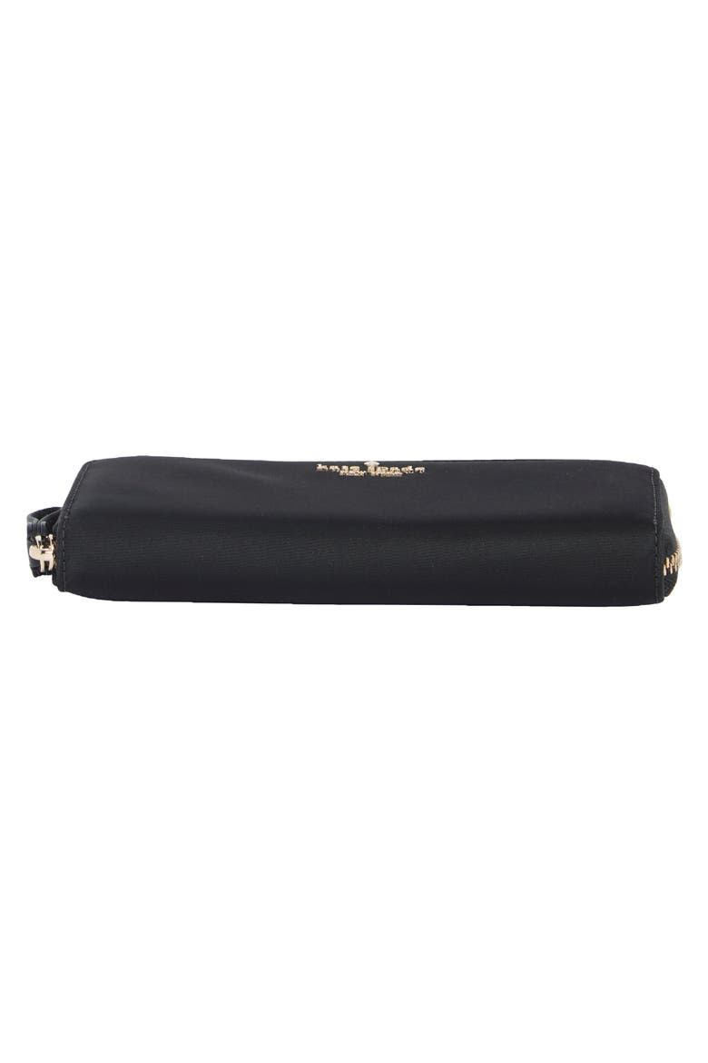 chelsea large continental wallet, Alternate, color, BLACK