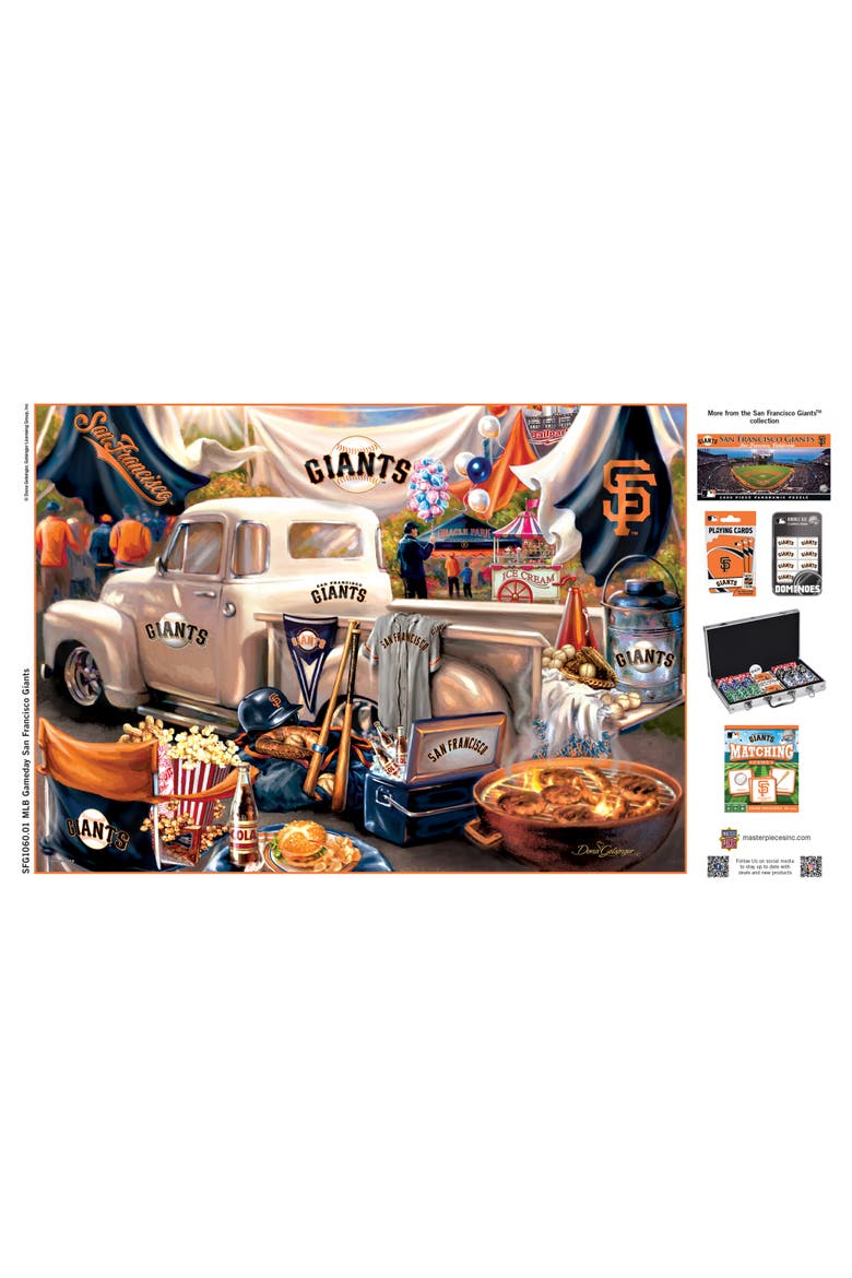 San Francisco Giants Gameday 1000 Puzzle, Alternate, color, Multicolor