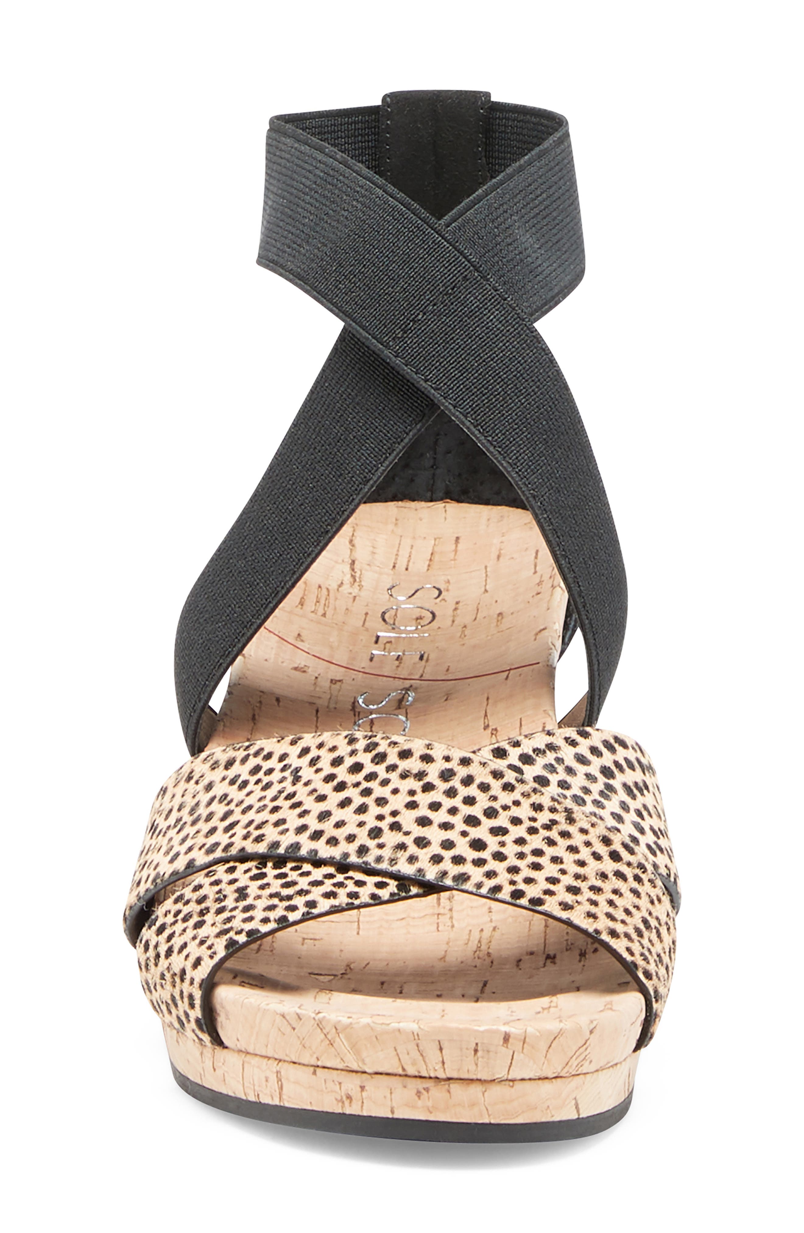 Sole Society Kimlee Wedge Sandal, Alternate, color, 