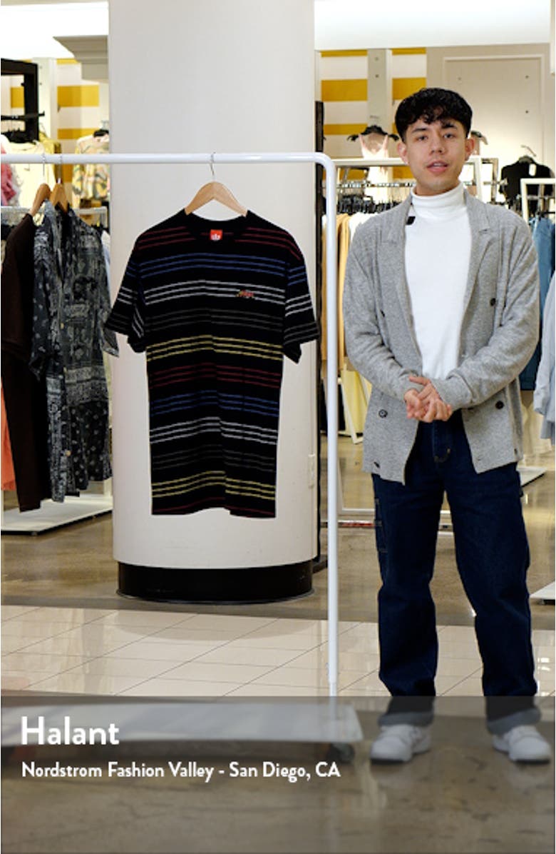 New Jersey Stripe Cotton T-Shirt, sales video thumbnail