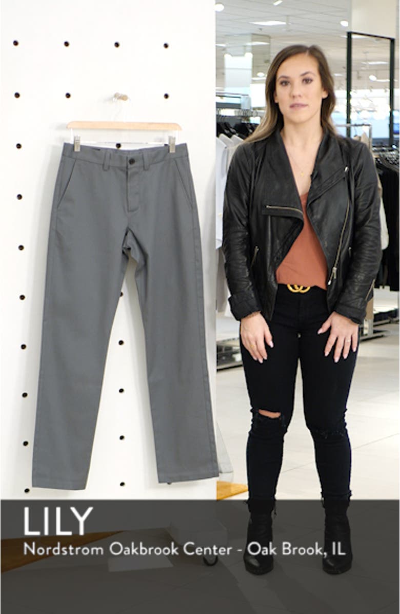 Wrinkle Free Straight Leg Chinos, sales video thumbnail