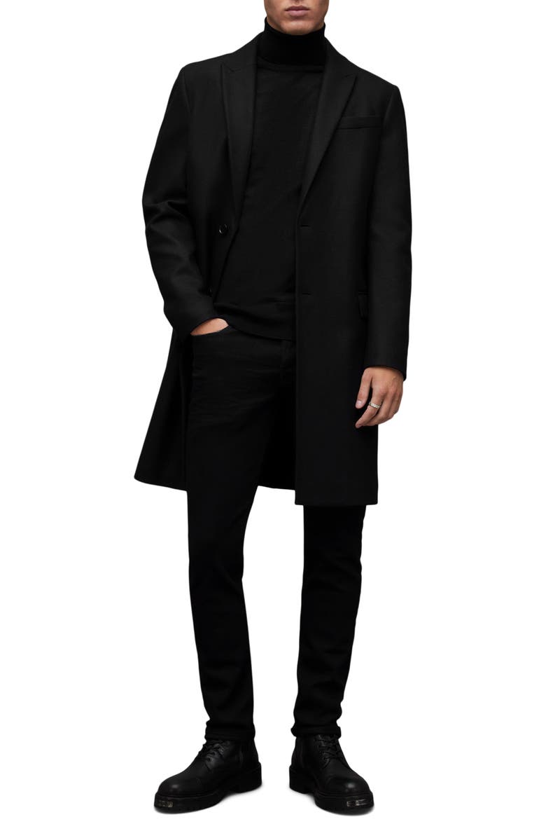 AllSaints Mode Merino Wool Turtleneck Sweater, Alternate, color, 