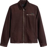 AllSaints Rothwell Distressed Denim Jacket