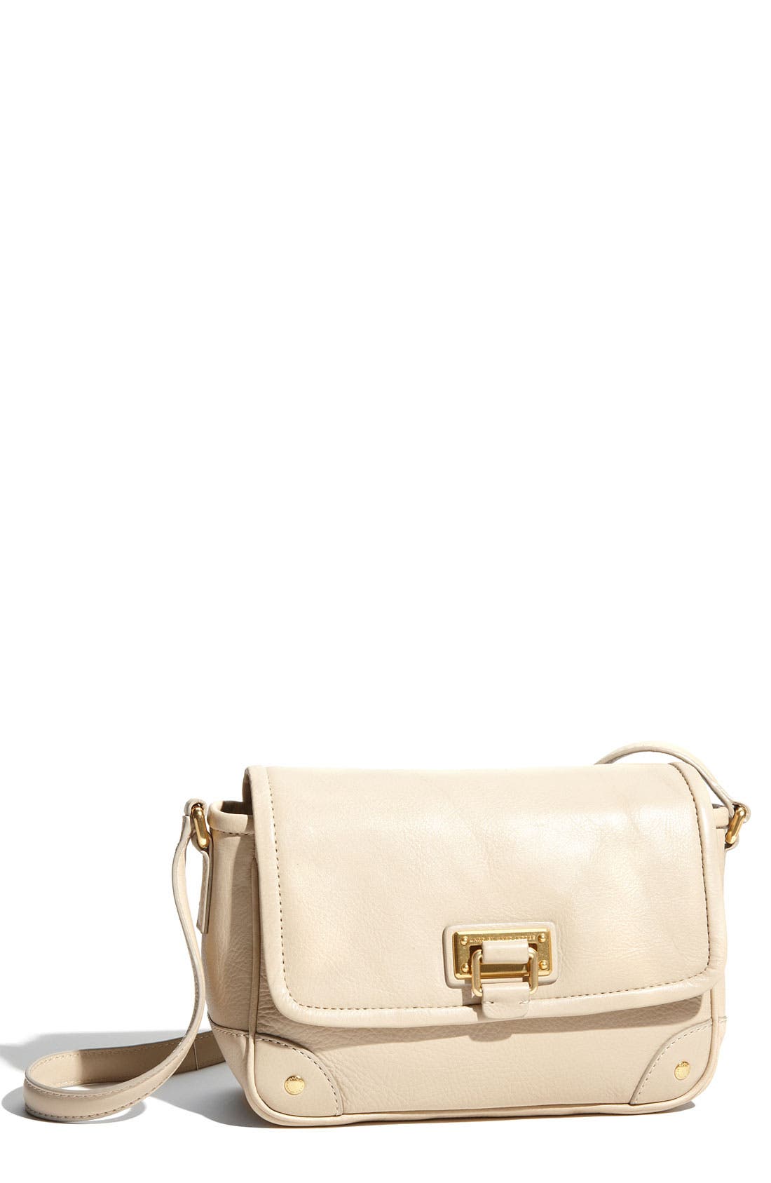'Lady Pouchette' Crossbody Bag, Main, color, DUSTY SAND