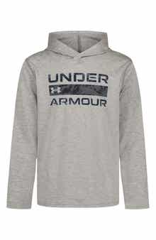 Kids' Stacked Logo Performance Hoodie