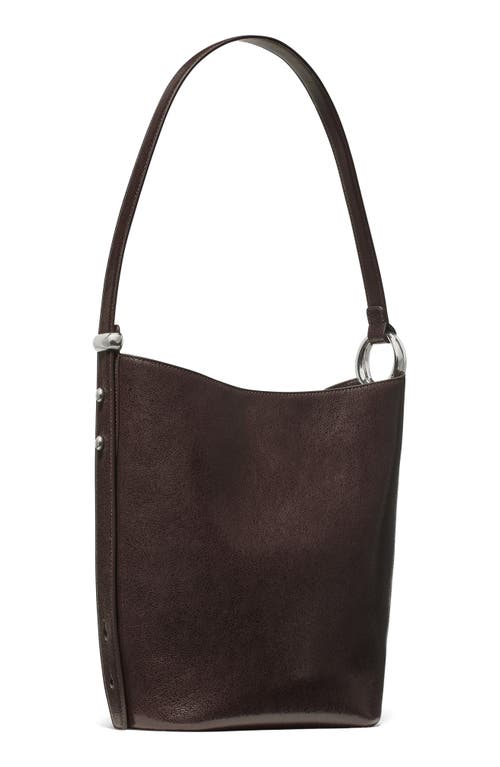 Kate Spade New York Halo Glazed Leather Bucket Bag In Brown