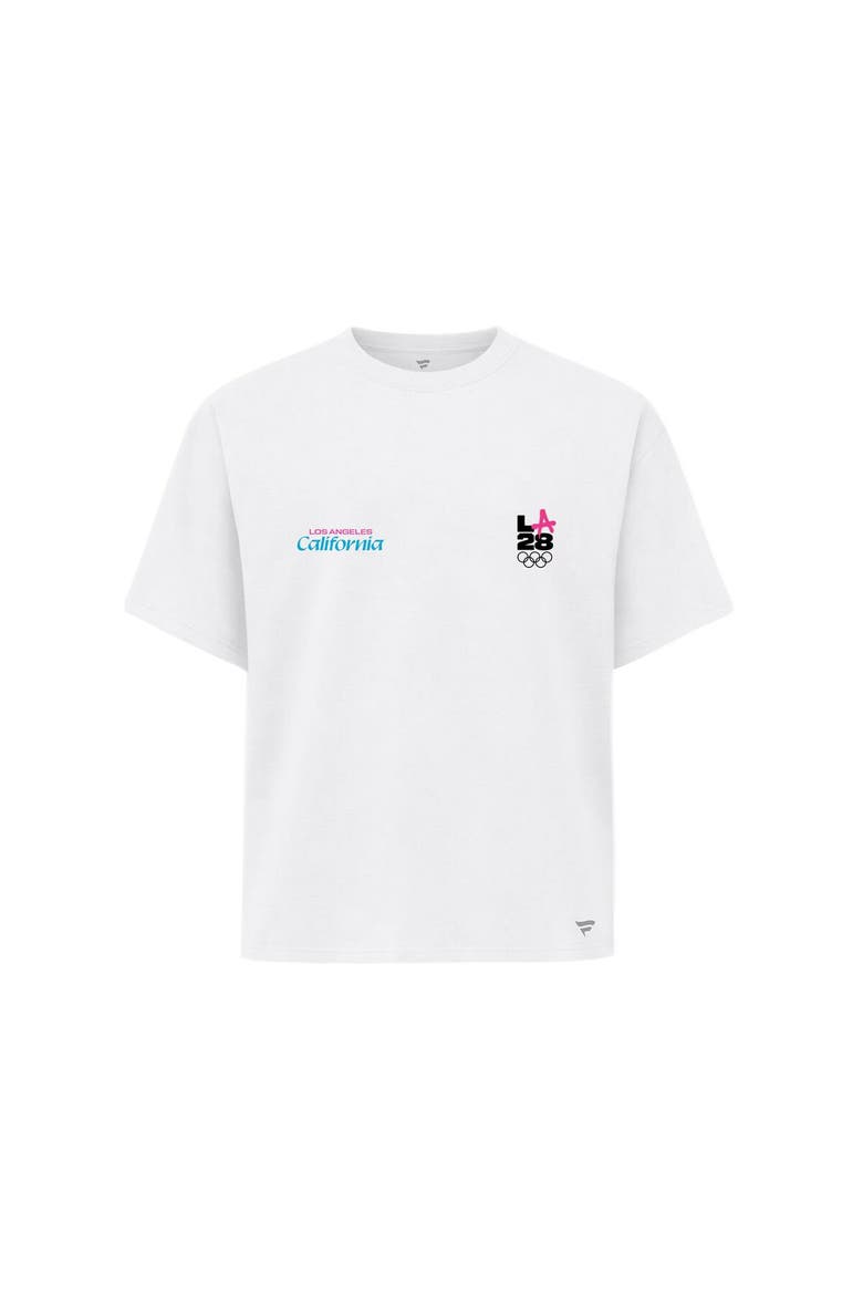Women's Fanatics White LA28 Superbloom Collection T-Shirt, Alternate, color, White