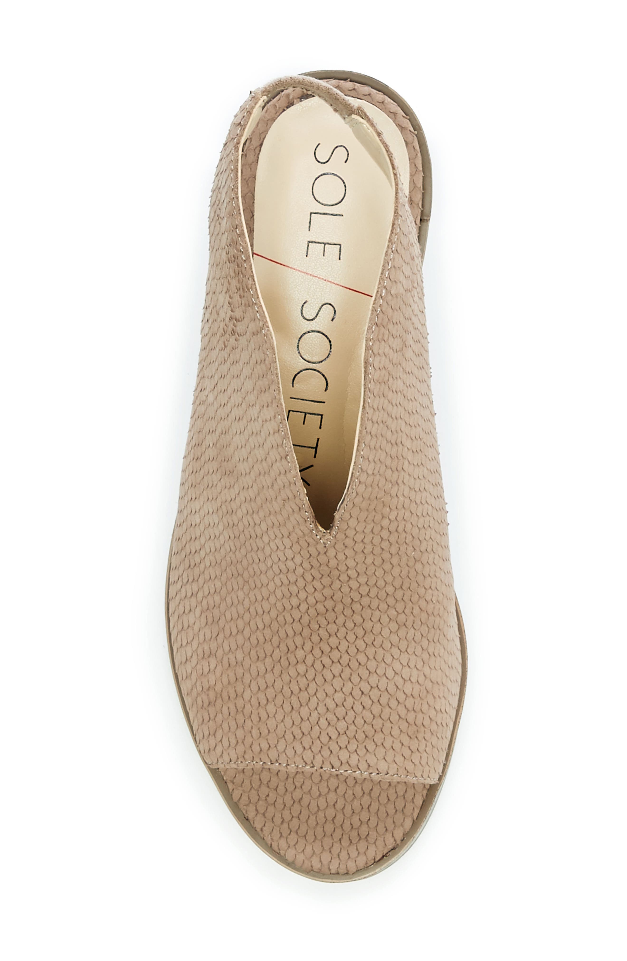Terryn Sandal, Alternate, color, BROWN SUGAR LEATHER