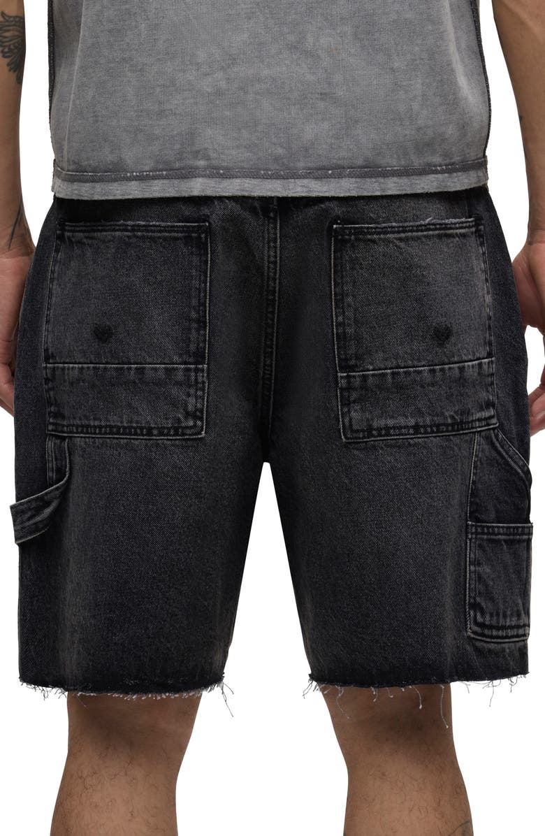 Hudson Jeans Cutoff Denim Carpenter Shorts, Alternate, color, Glendale