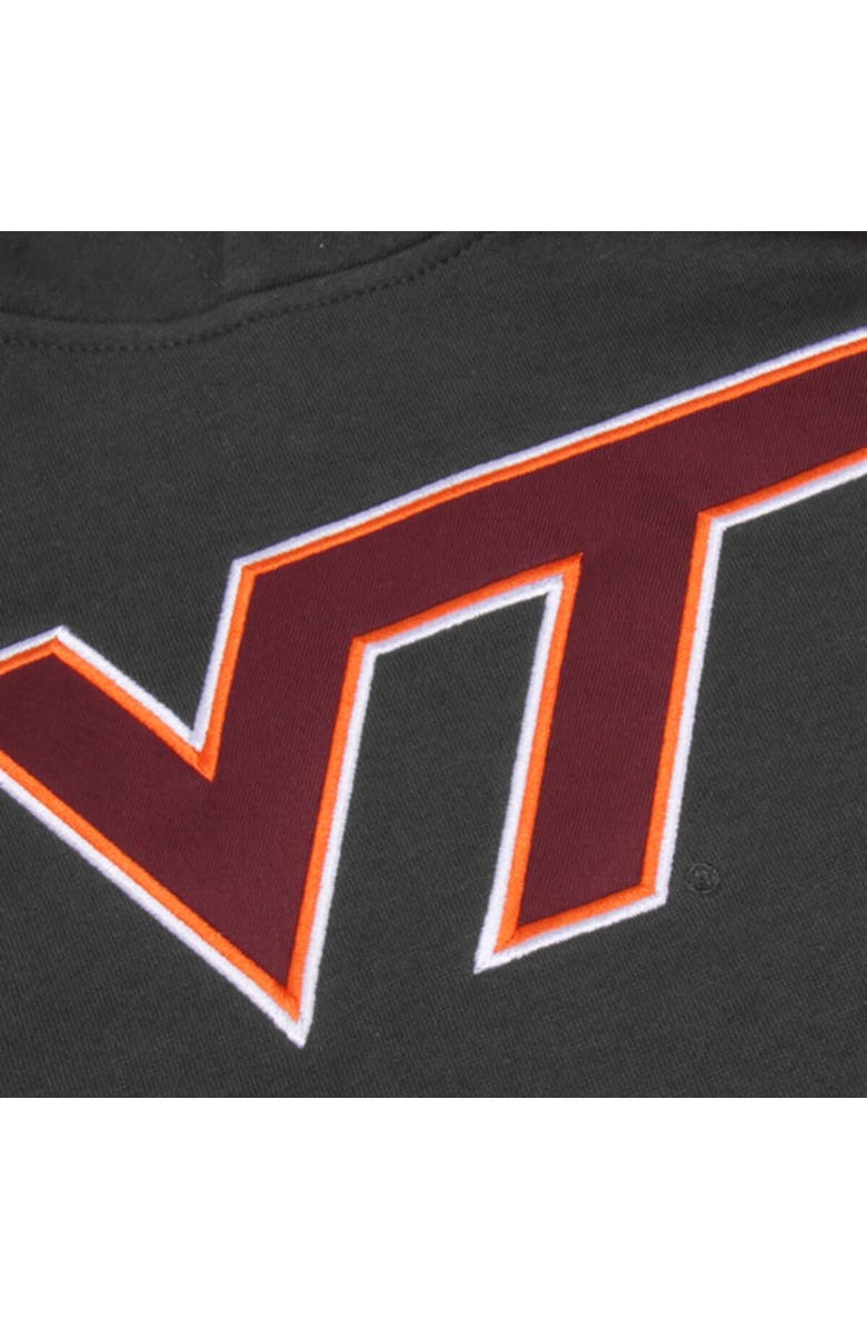 STADIUM ATHLETIC Youth Stadium Athletic Charcoal Virginia Tech Hokies Big Logo Pullover Hoodie, Alternate, color, Charcoal