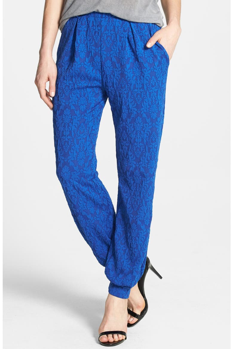 Lace Jogger Pants, Main, color, BLUE