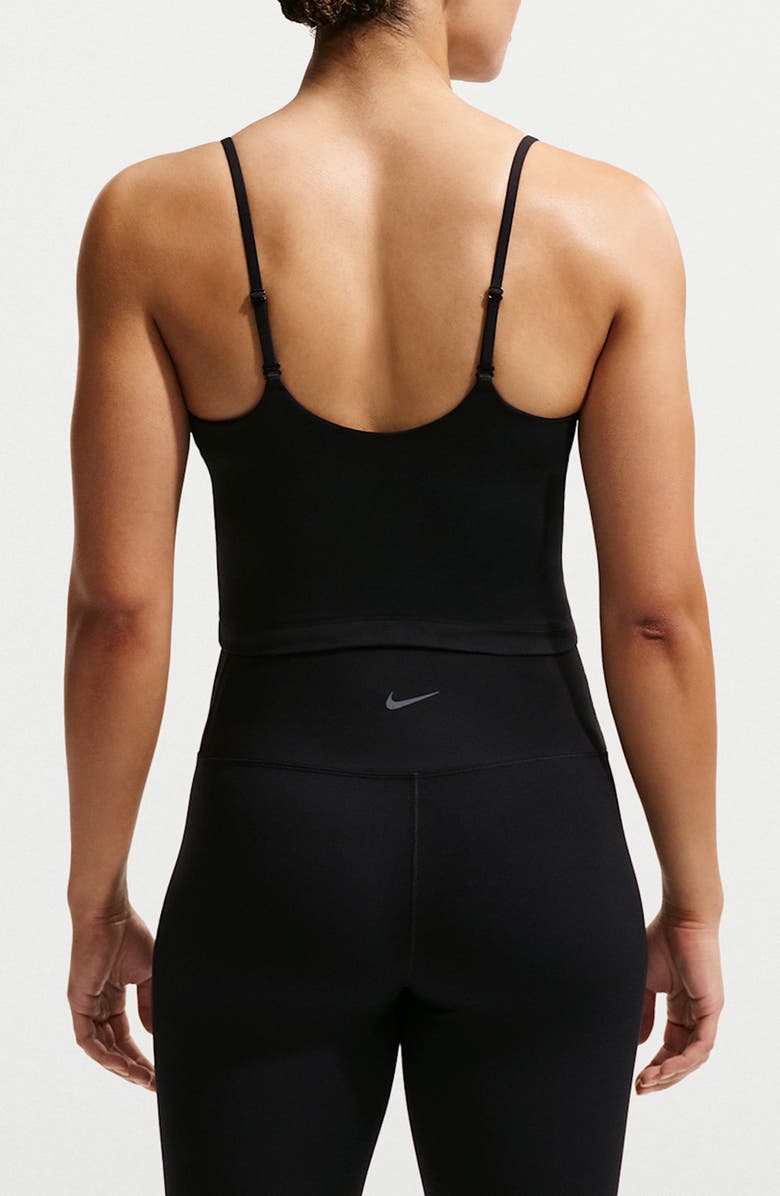 Nike <p>One Dri-FIT Camisole</p>, Alternate, color, Black/ White