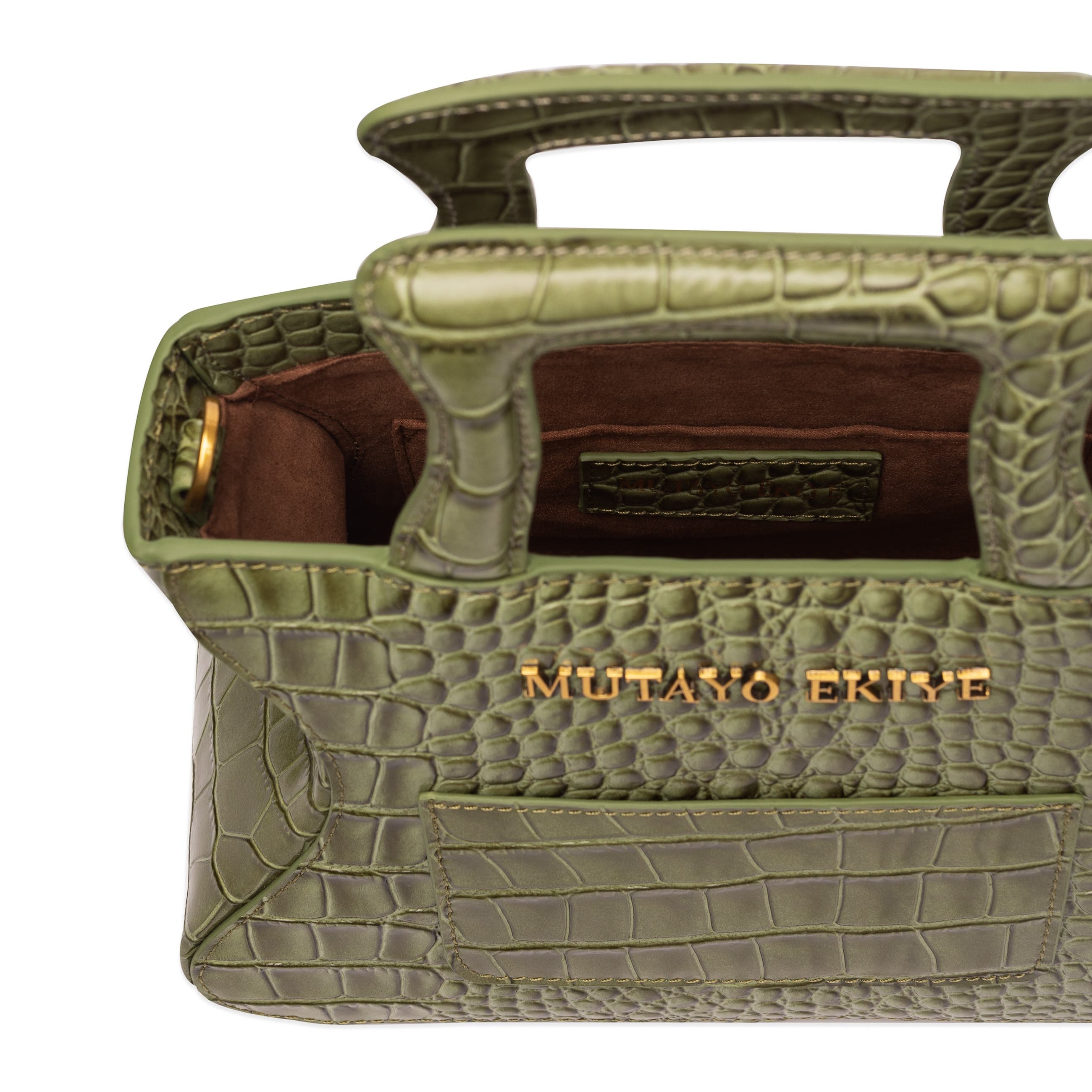 Mutayo Ekiye The Adora Mini Handbag, Alternate, color, Green