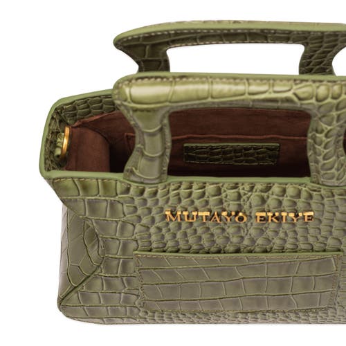 Mutayo Ekiye The Adora Mini Handbag In Green