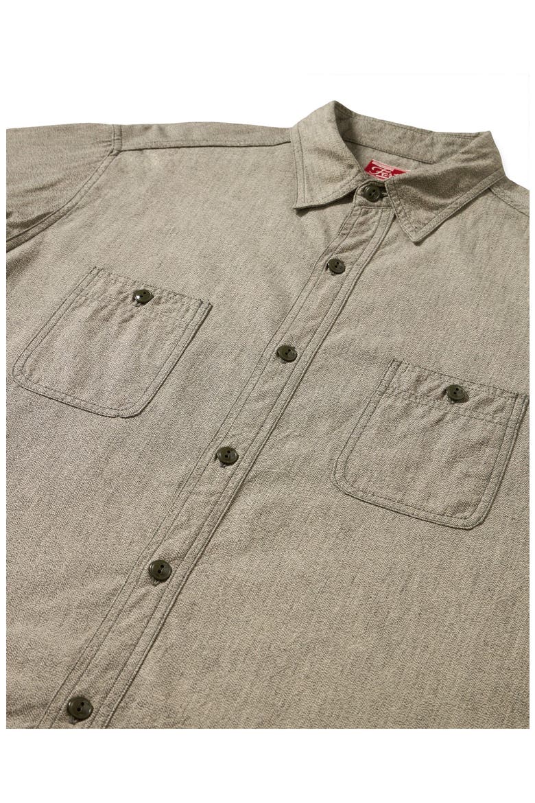 Otero Carbon Chambray Shirt, Alternate, color, GREY