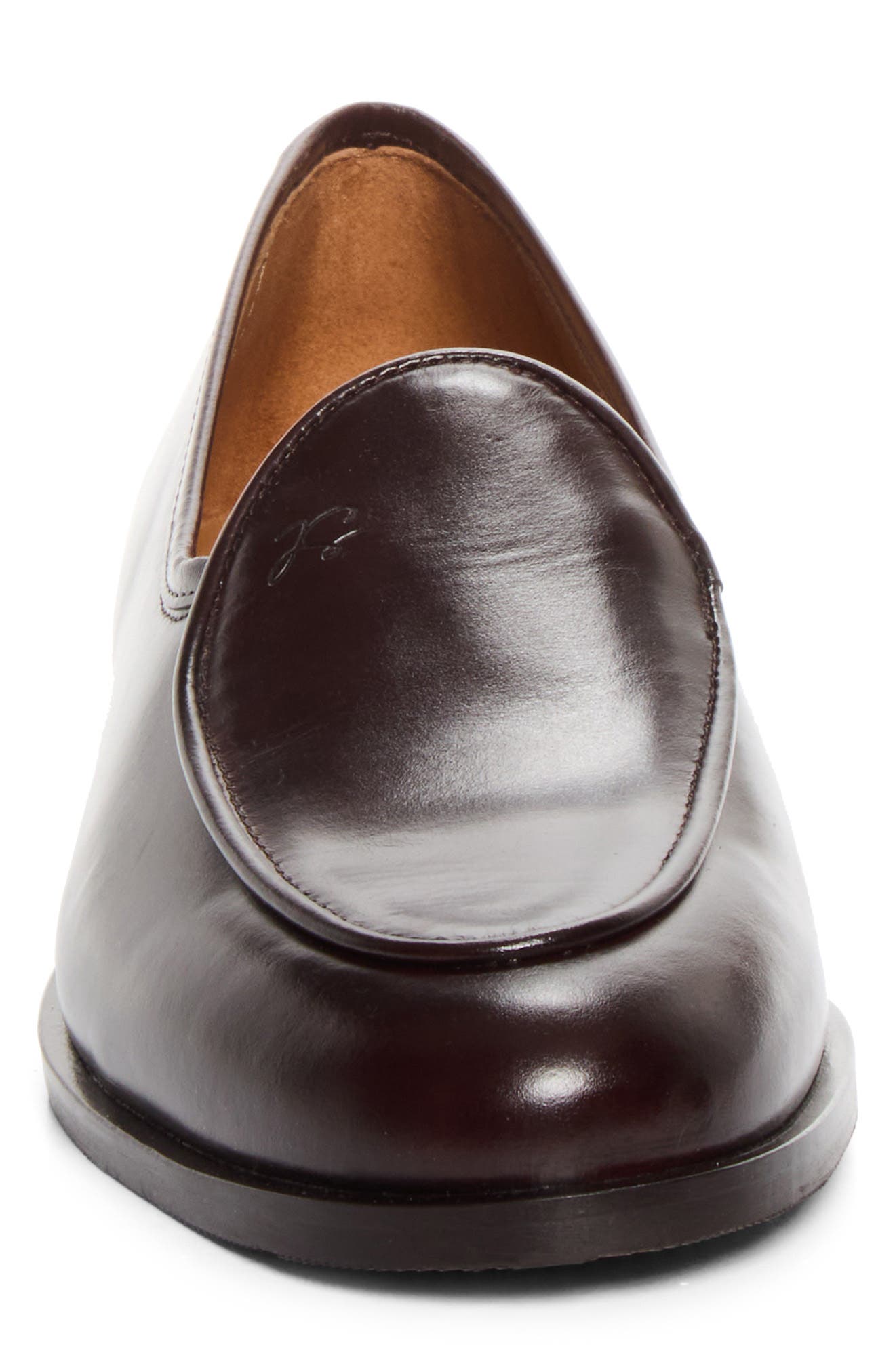 Jacques New Loafer, Alternate, color, LEATHER BROWN