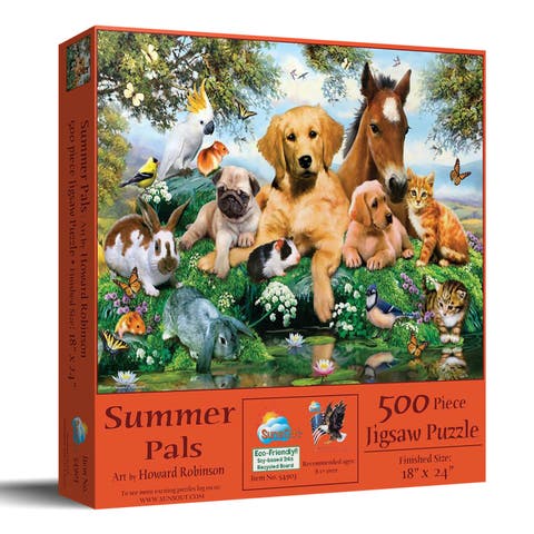 Summer Pals 500 piece Jigsaw Puzzle for Adults