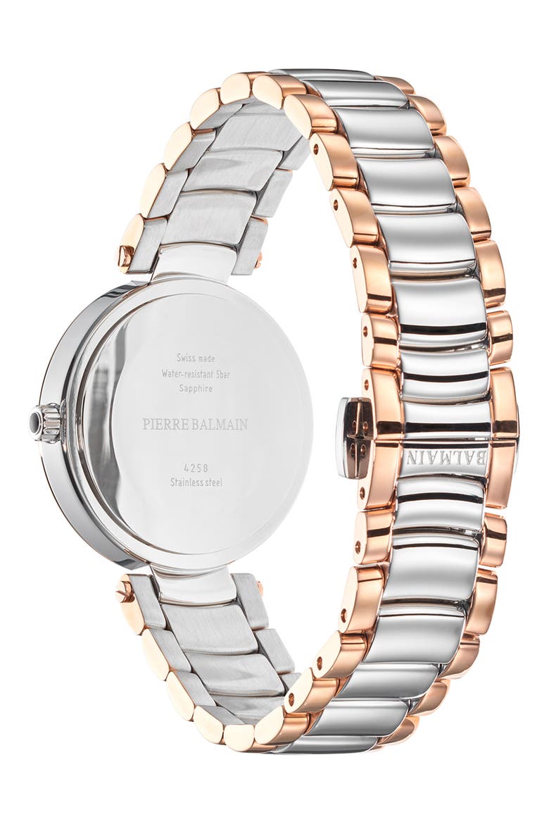 Balmainia Bijou Watch, 33mm, Alternate, color, TWO TONE STEEL ROSE