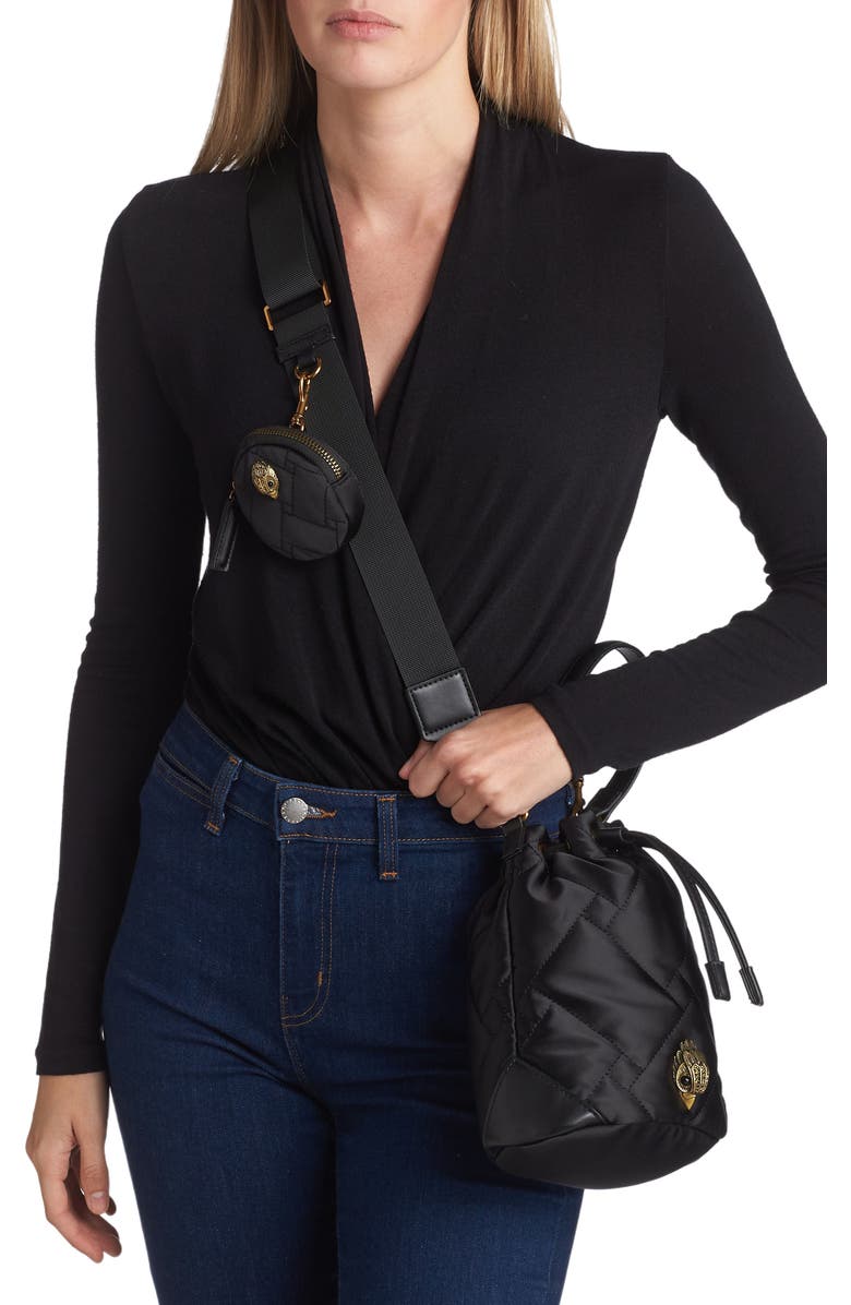 Kurt Geiger London Drawstring Crossbody Bag, Alternate, color,