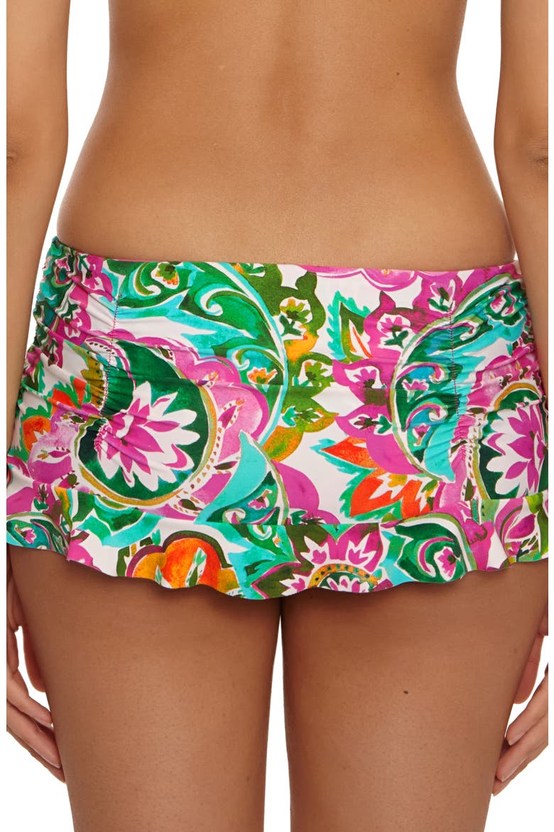 La Vie Skirted Bikini Bottoms, Alternate, color, MULTI