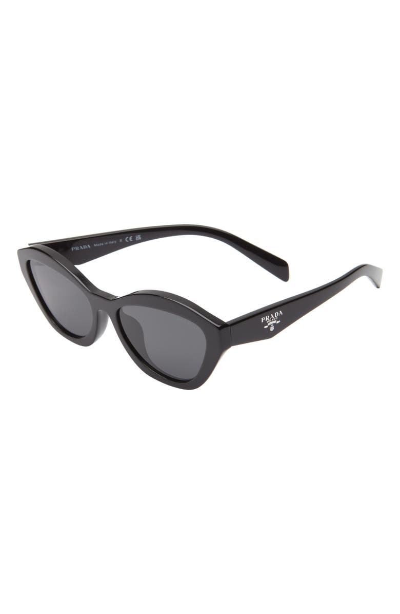 Prada 55mm Butterfly Sunglasses, Alternate, color,