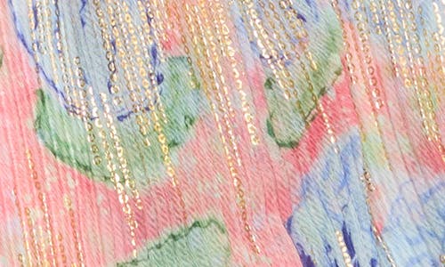 Steve Madden Lily Crinkle Scarf In Peach