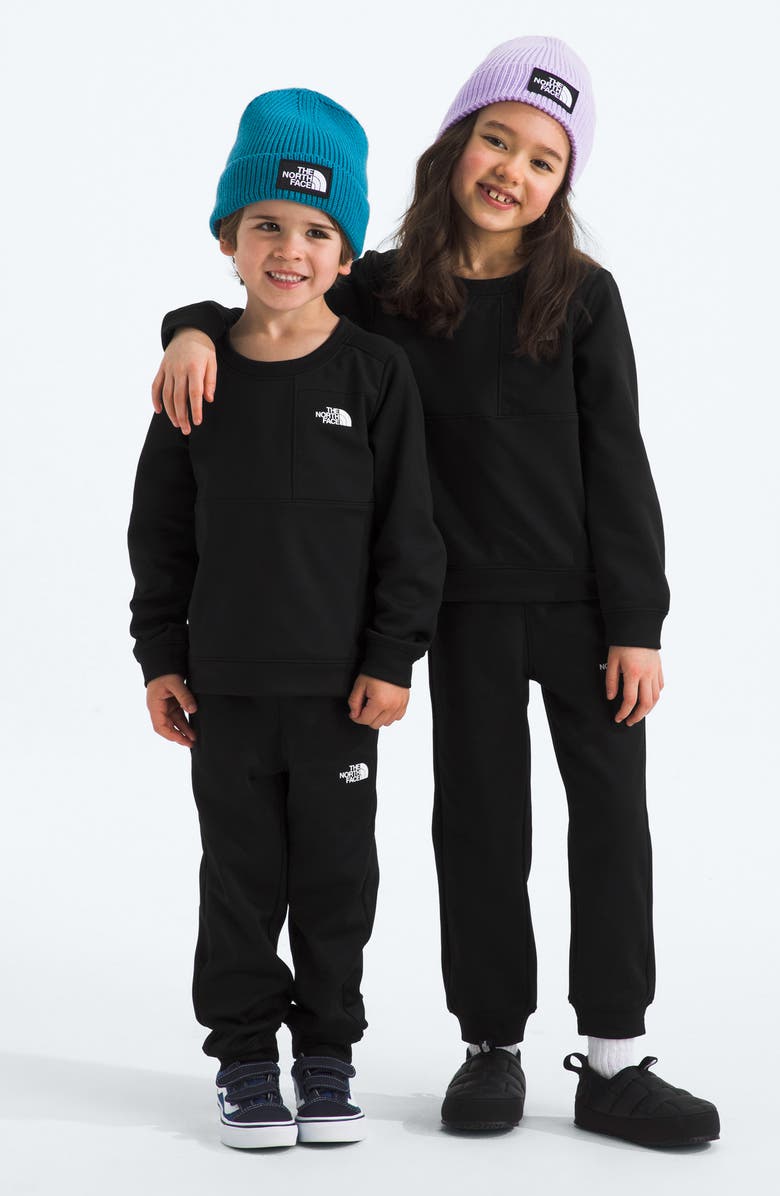 The North Face Kids' Performance Fleece Top & Leggings Set, Alternate, color, Tnf Black
