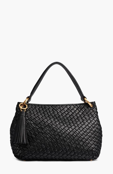 Glenwood Woven Shoulder Bag
