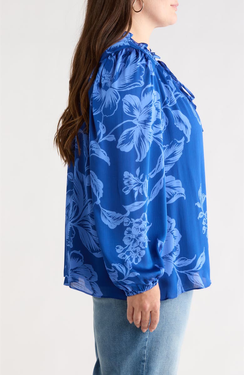 SUGARLIPS Ciara Floral Lindsey Ruffle Top, Alternate, color,