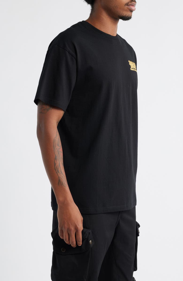 Billionaire Boys Club Paint Graphic T-Shirt, Alternate, color, Black