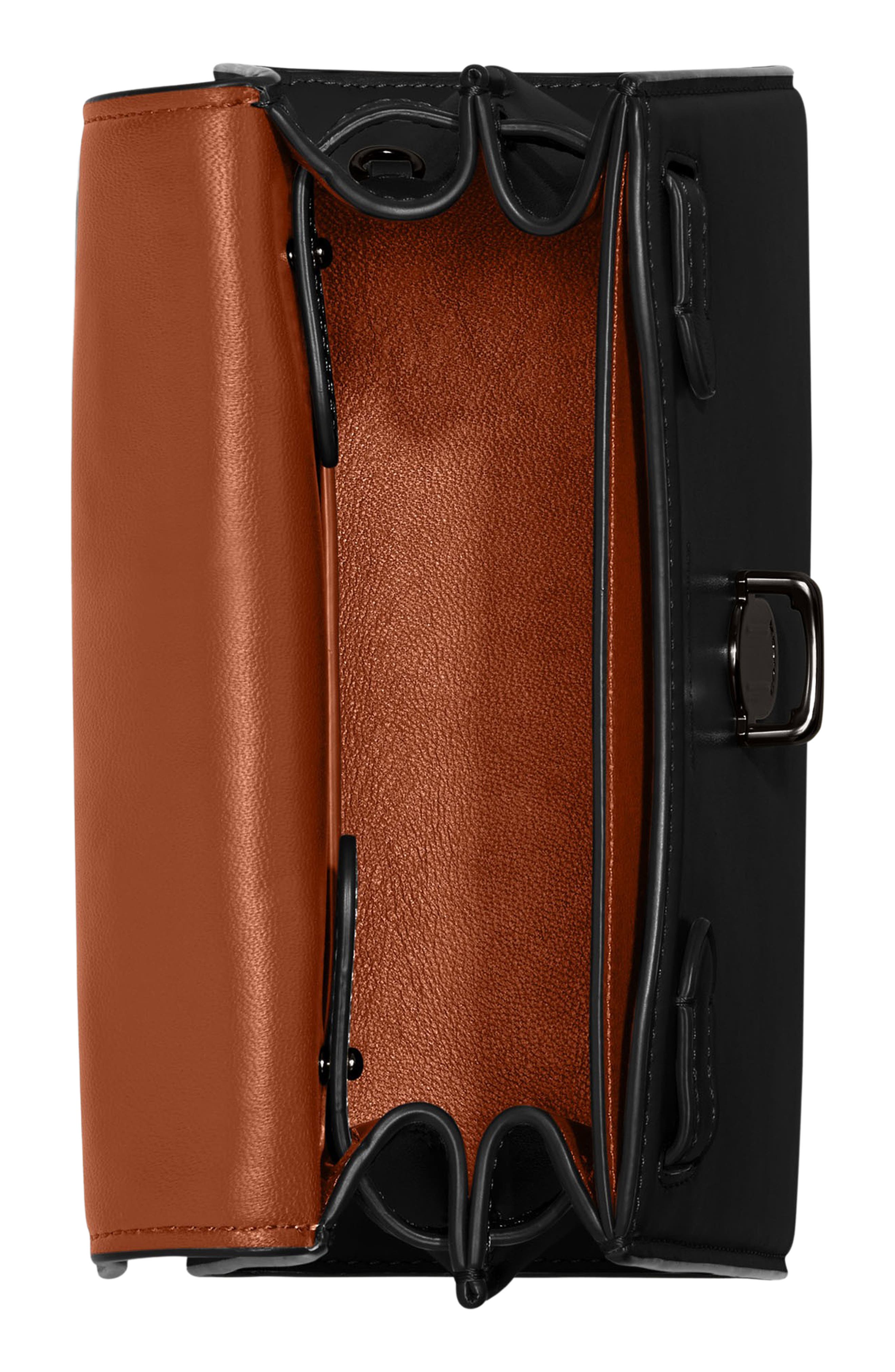 COACH Sammy 21 Leather Top Handle Bag, Alternate, color, 