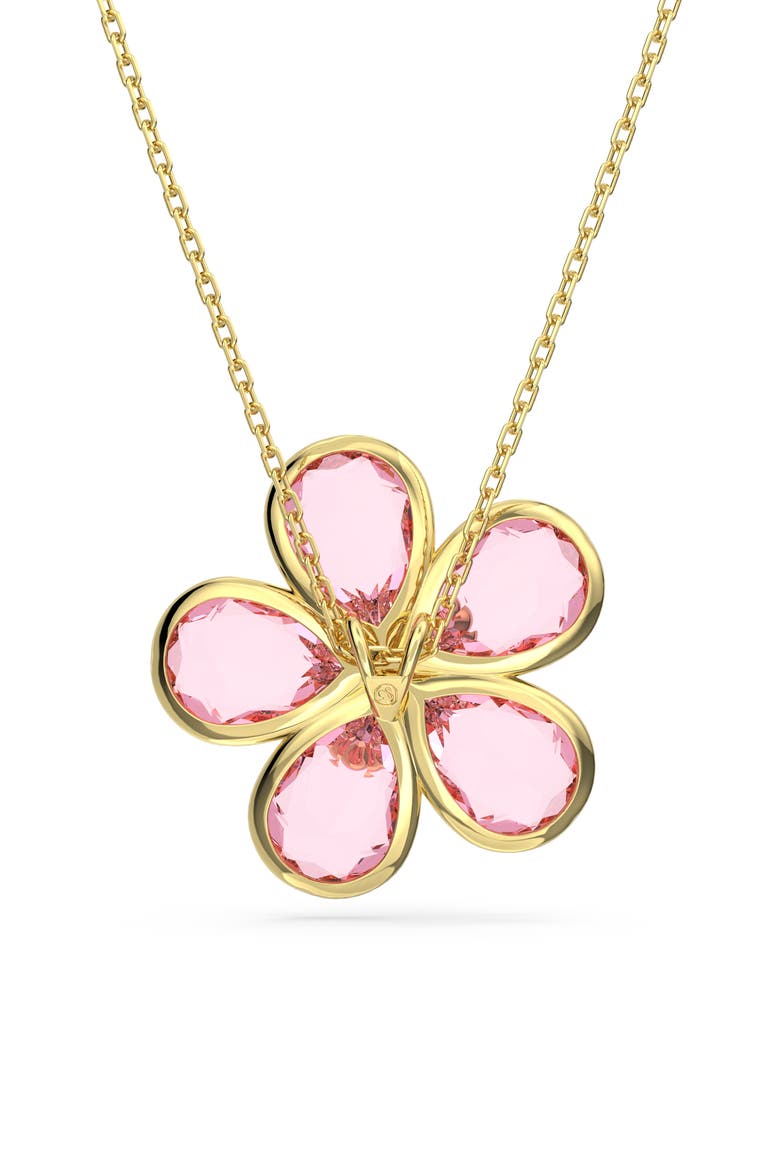 Idyllia Crystal Pendant Necklace, Alternate, color, PINK