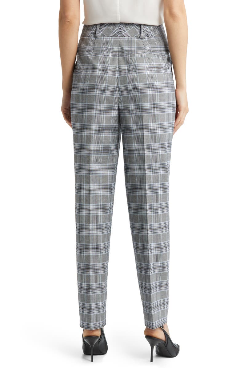 Nordstrom Glen Plaid High Waist Pleat Front Pants, Alternate, color,