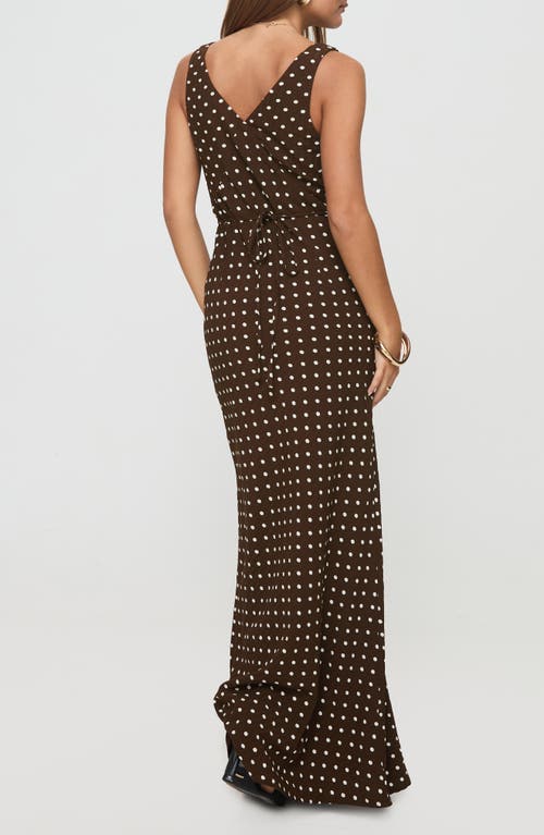 PRINCESS POLLY PRINCESS POLLY NELLIE POLKA DOT MAXI DRESS