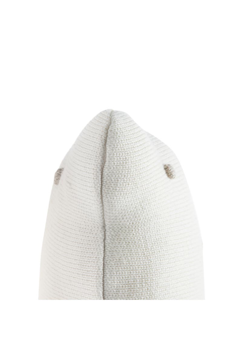 Lorena Canals Knitted Cushion Biscuit, Alternate, color, Ivory, Dune White