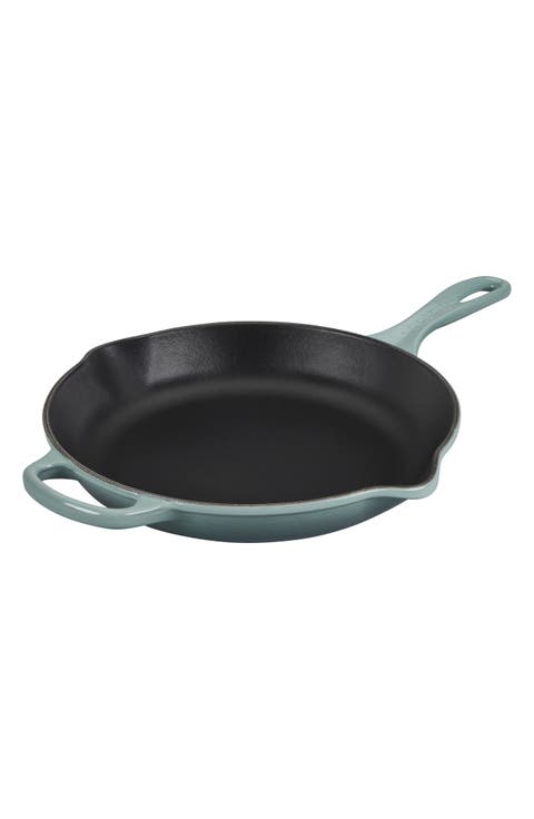 Signature Handle 10 1/4 Inch Enamel Cast Iron Skillet