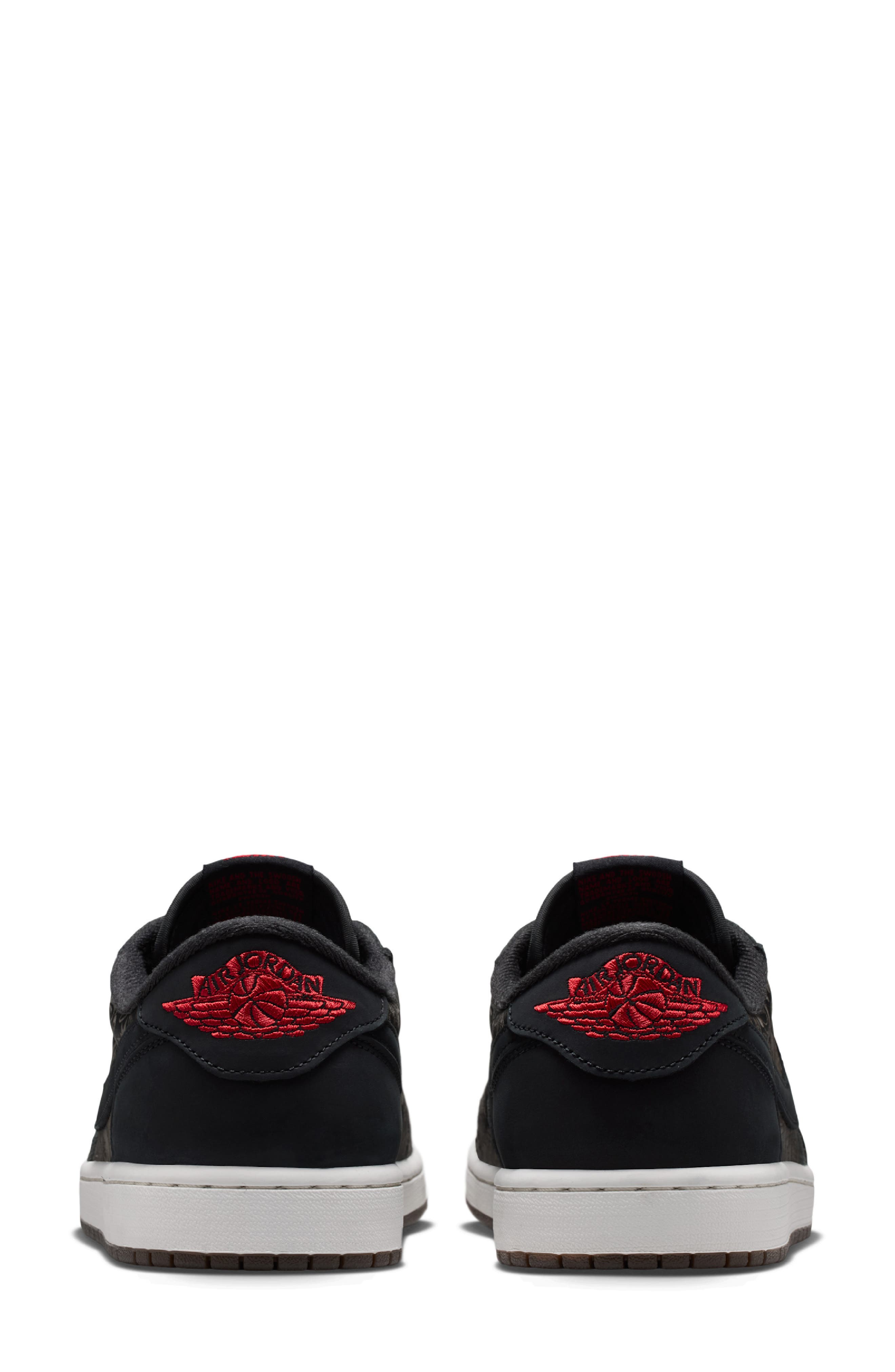 Air Jordan 1 Retro Low OG Sneaker, Alternate, color, BLACK/MULTICOLOR