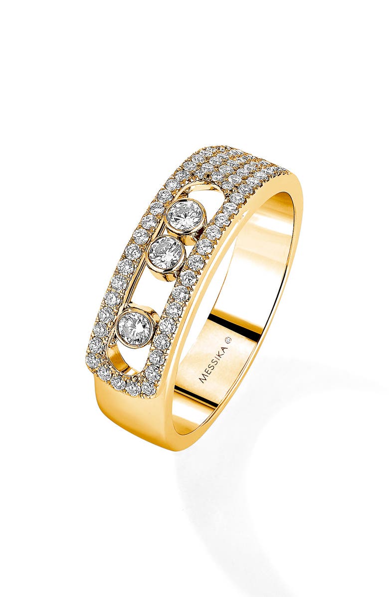 Messika Move Noa Pavé Diamond Ring, Main, color, 