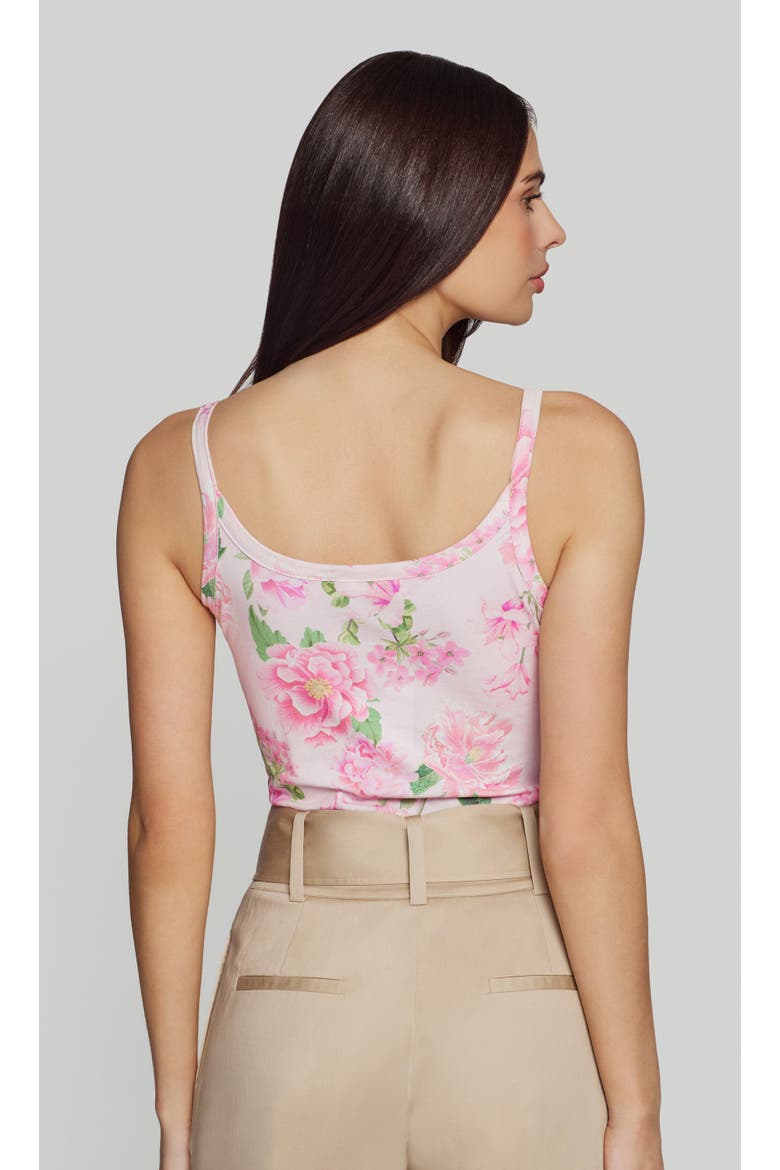 Molly Floral Jersey Tank Top, Alternate, color, Pink Petal Dream