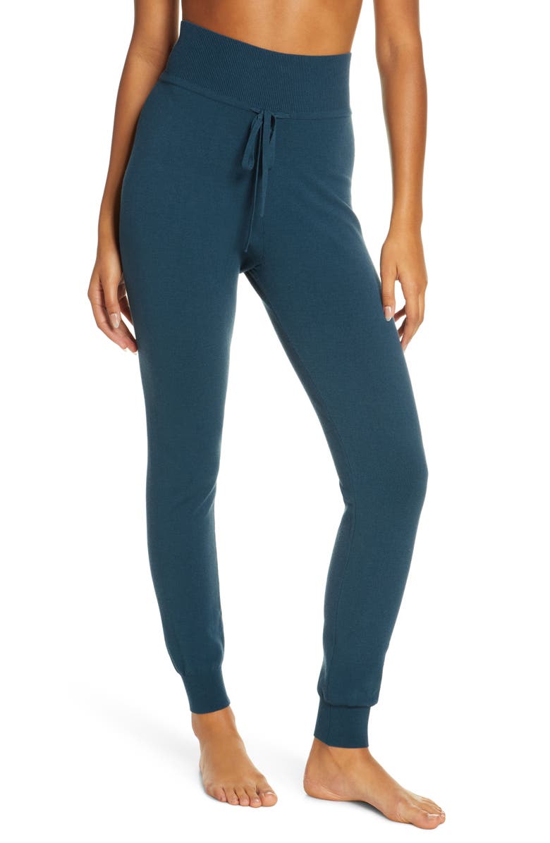 Live The Process High Waist Knit Pants, Main, color,
