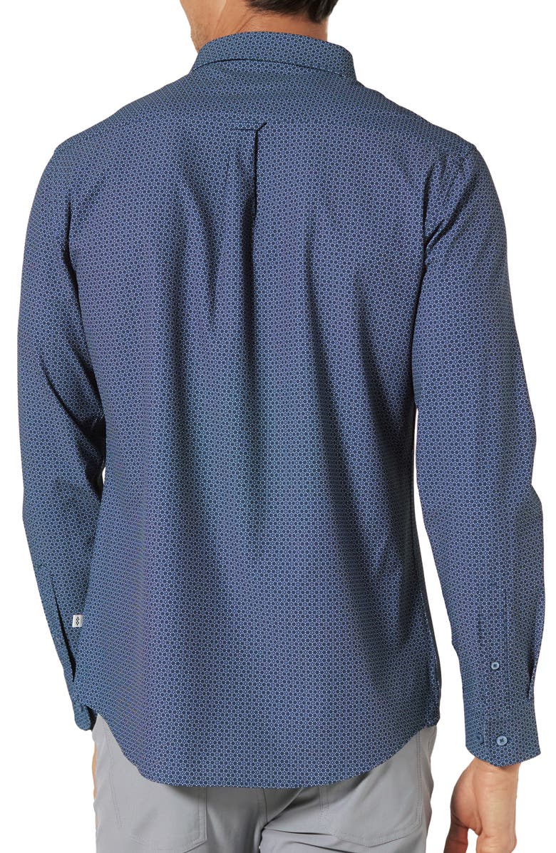 7 Diamonds Renoir Performance Button-Up Shirt, Alternate, color, 