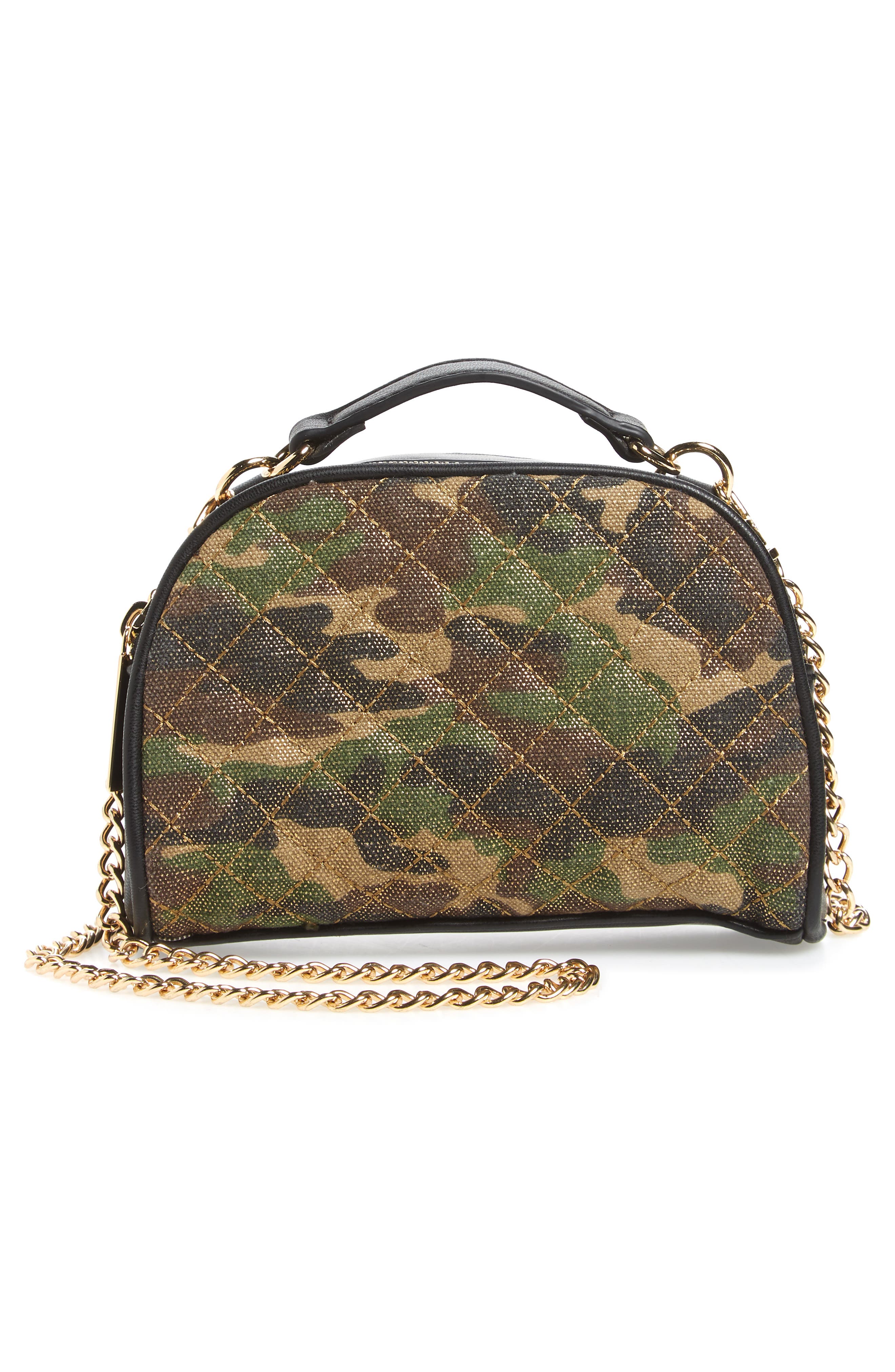 Quilted Camouflage Belt Bag, Alternate, color, CAMOUFLAGE