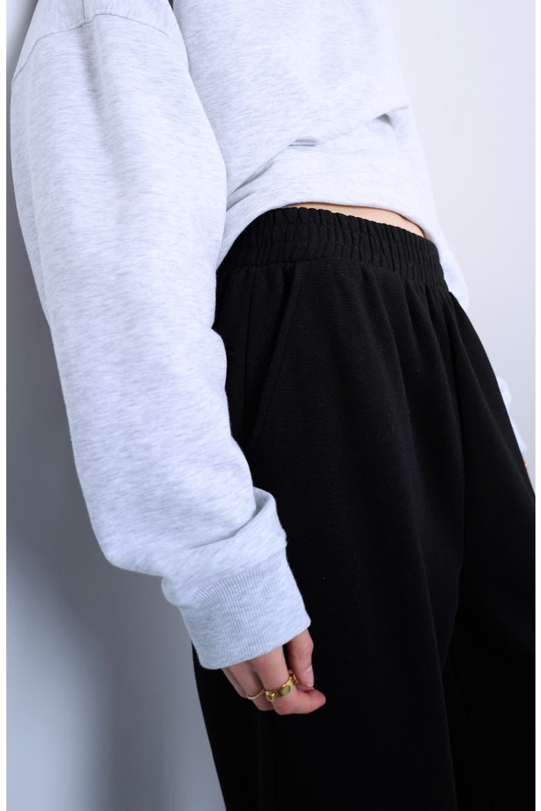 Straight Leg Joggers, Alternate, color, BLACK