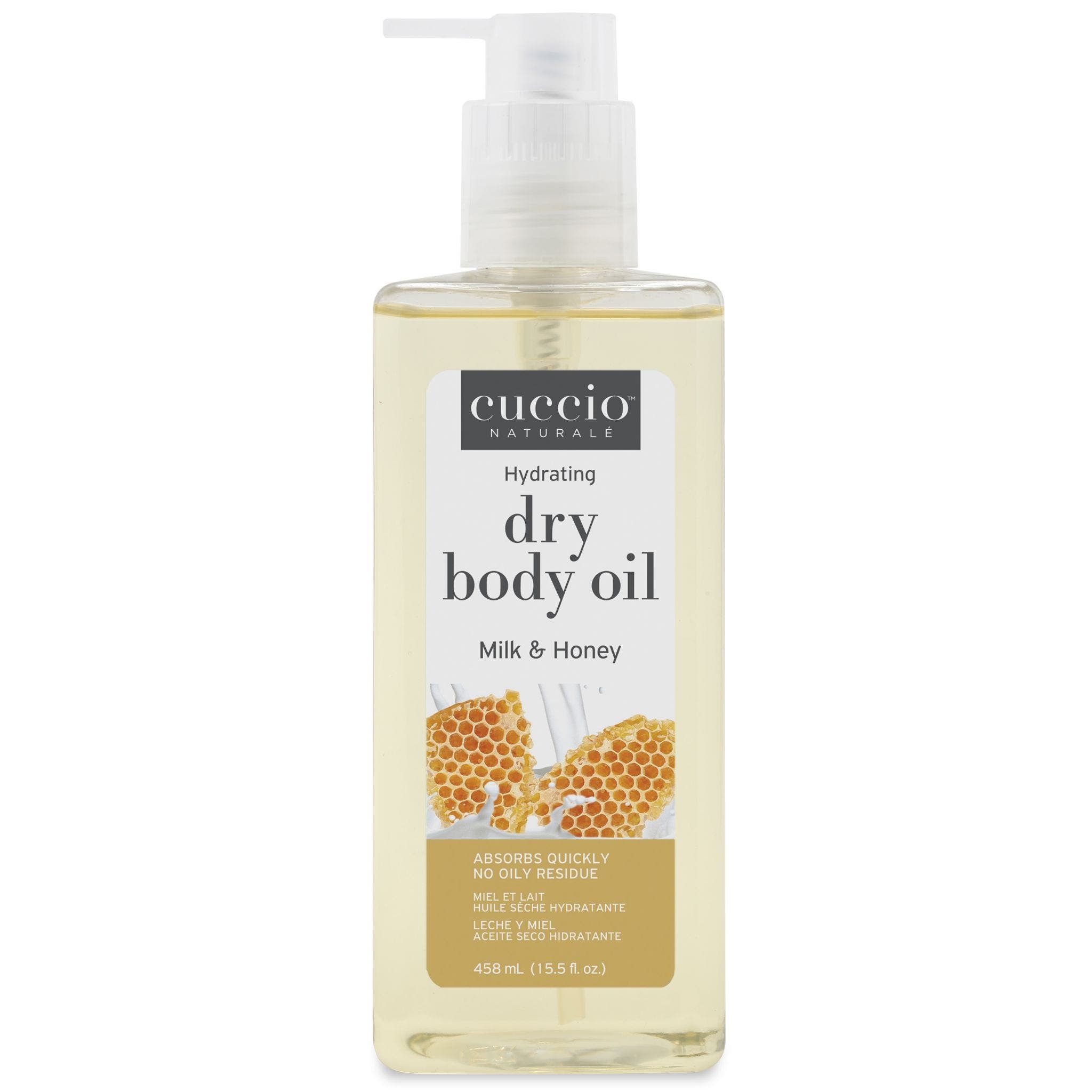 Cuccio Milk & Honey Dry Body Oil, 15.5 Fl Oz | Nordstrom