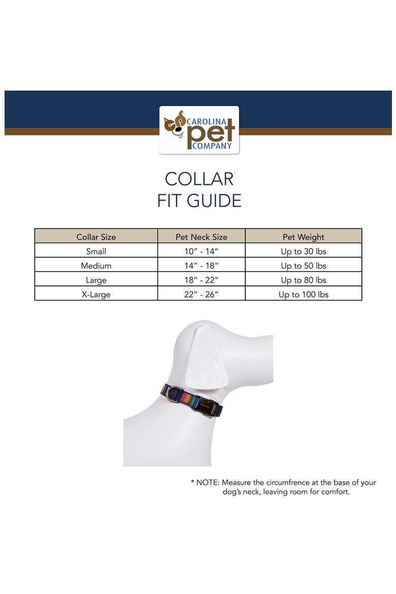 Camp Dog Collar, Alternate, color, UMBER