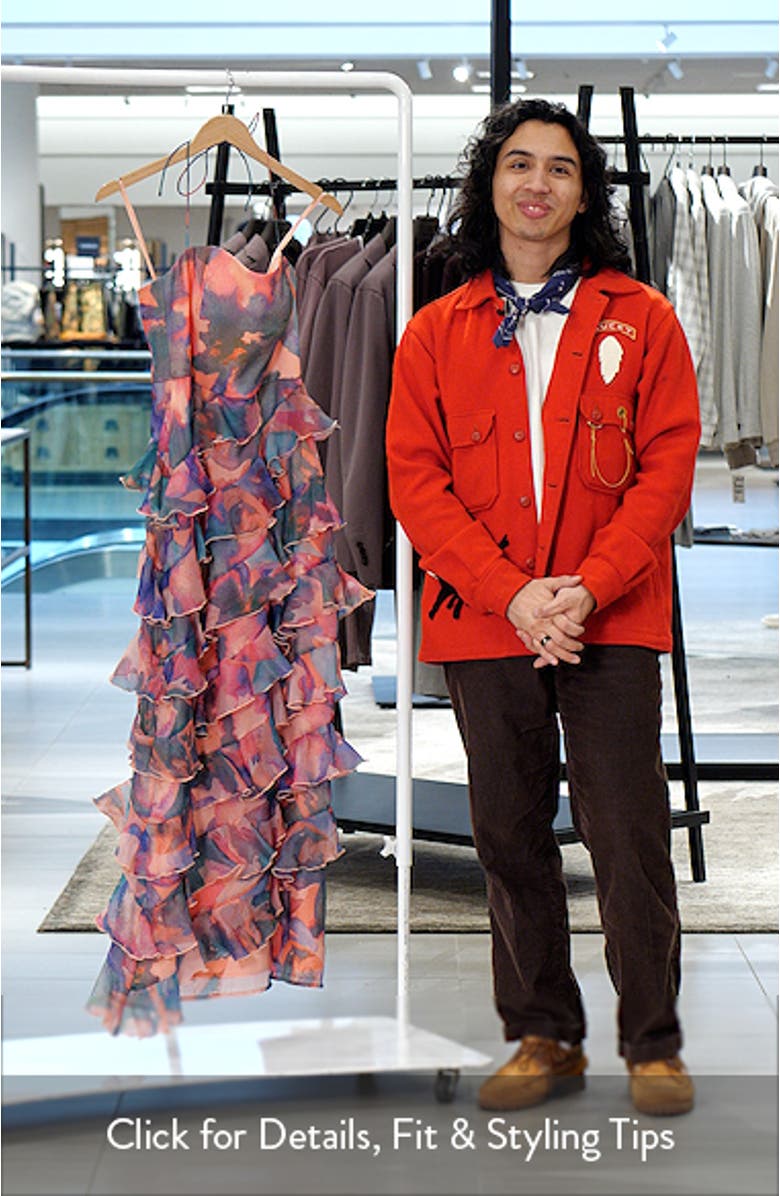 Ruffle Maxi Dress, sales video thumbnail