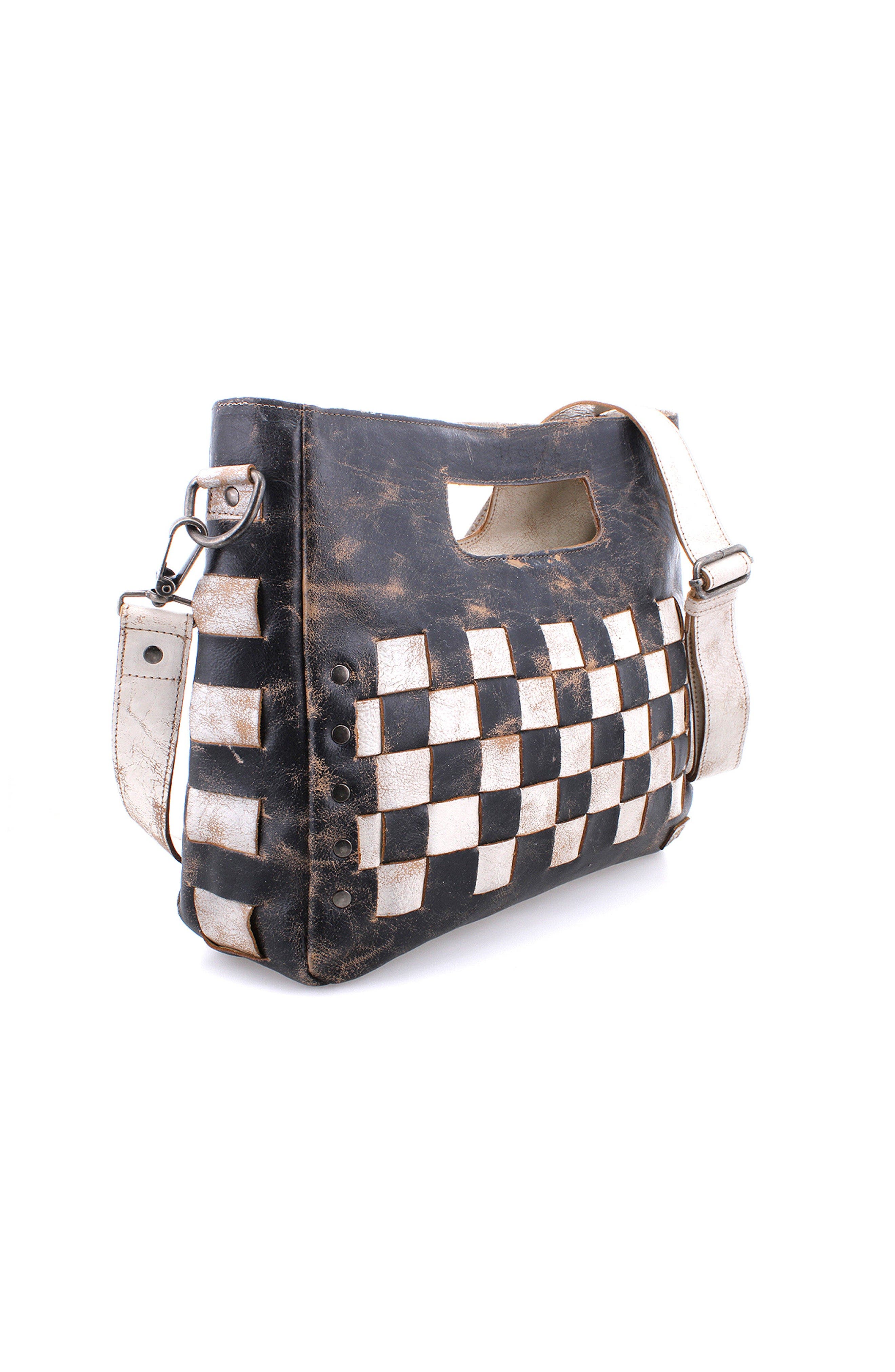 Bed Stu Orchid Handbag, Alternate, color, Black Lux Nectar Lux